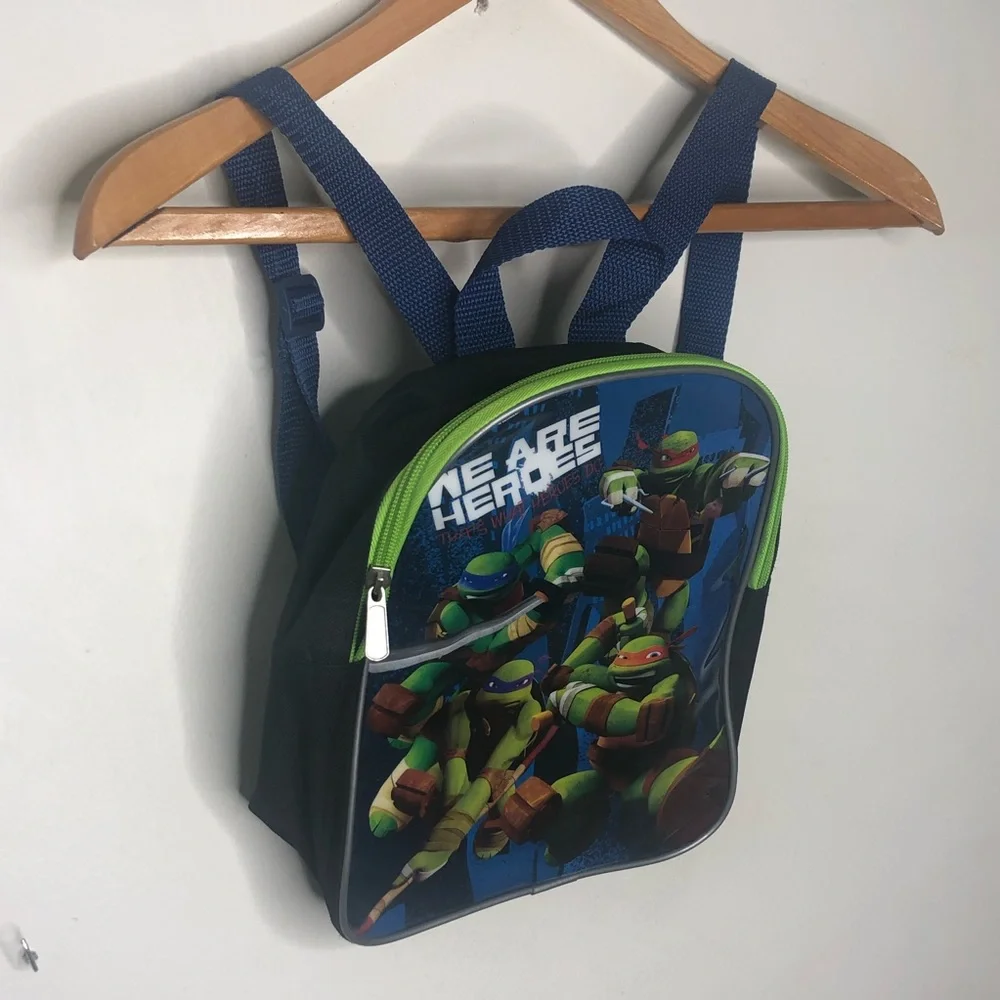 Ninja Turtles we are heroes mini kids backpack